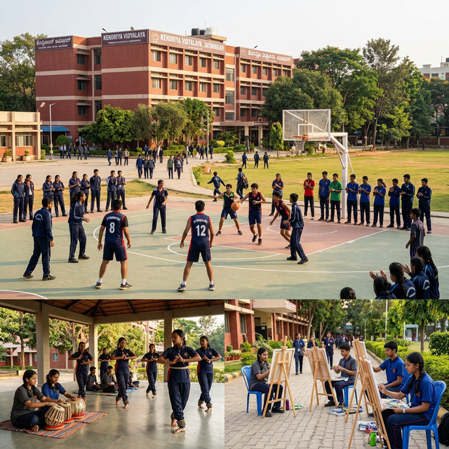 Extracurricular activities at Sir C V Raman Public School