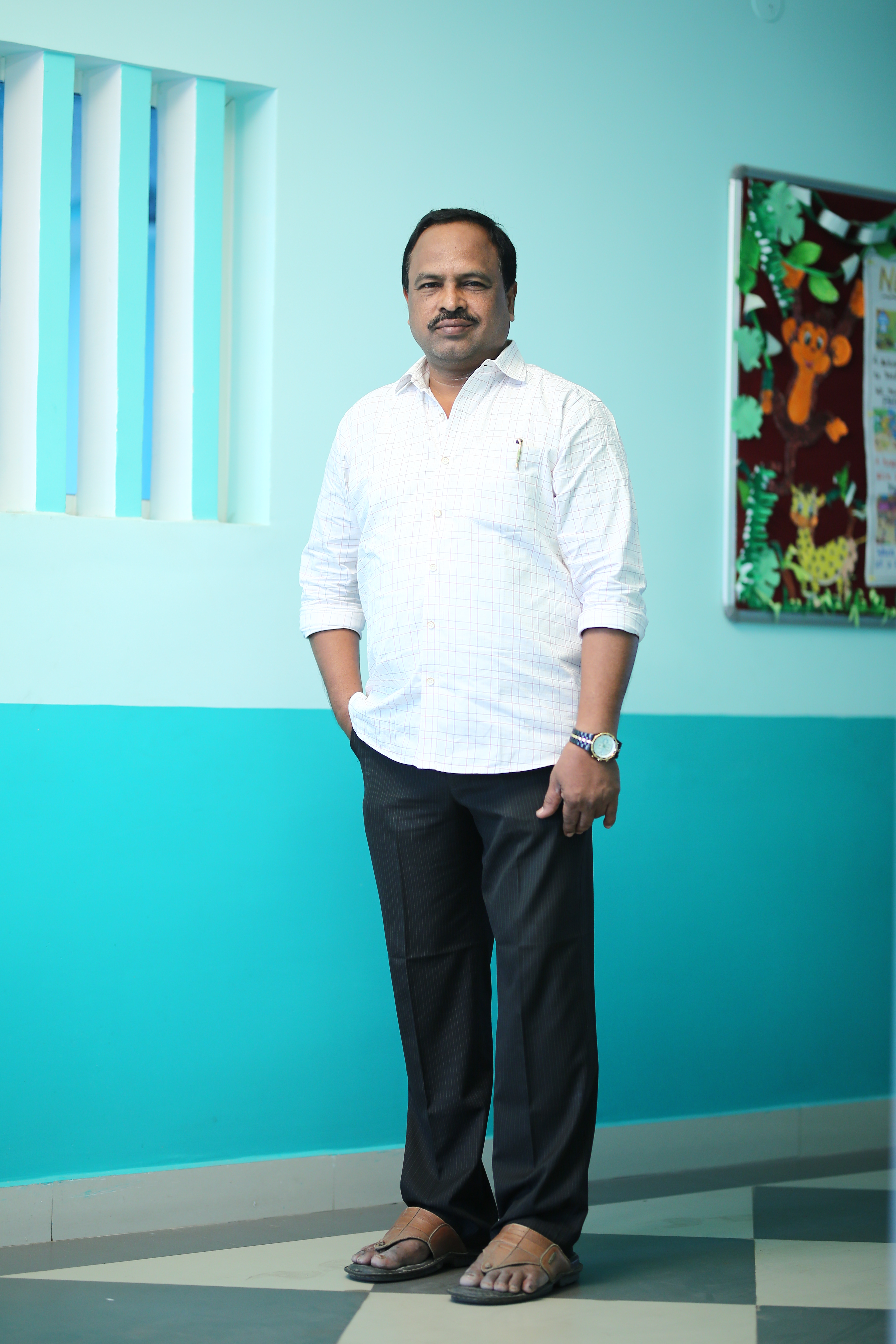 Ravanam Rambabu Garu - Founder of Sir C V Raman Public School